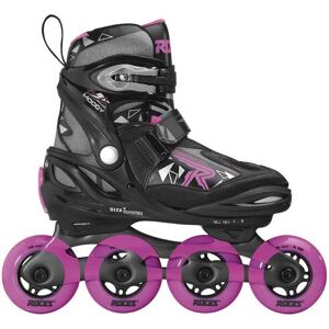 Roces Moody Girl Tif Black-Grey-Pink - Inline Skates Roces Moody Girl Tif Black-Grey-Pink - Inline Skates