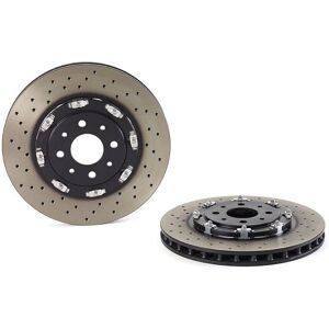 BREMBO Abarth Jarrulevy - 09.B085.13 - Porattu ja ilmatiivis BREMBO Abarth Jarrulevy - 09.B085.13 - Porattu ja ilmatiivis