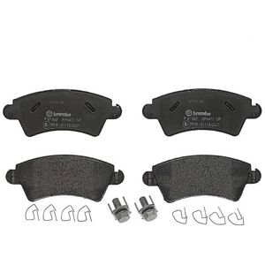 Plaquettes de frein Brembo P 61 067 - Avant pour Peugeot 206, Citroën Xsara Plaquettes de frein Brembo P 61 067 - Avant pour Peugeot 206, Citroën Xsara