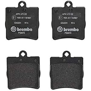 Pastilhas de Freio Brembo P 50 072 - Sistema de Freios Pastilhas de Freio Brembo P 50 072 - Sistema de Freios