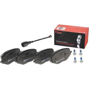 Brembo Front Brake Pad Set with Wear Indicator - Brake System Compatible Brembo Front Brake Pad Set with Wear Indicator - Brake System Compatible