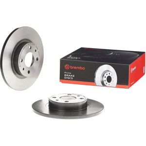 Disco de Freio BREMBO 08.5086.11 Revestido - Superfície Completa - 257mm Disco de Freio BREMBO 08.5086.11 Revestido - Superfície Completa - 257mm
