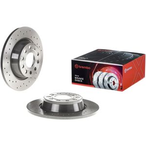 BREMBO XTRA LINE Remschijf - Geventileerd Gelocht - 282mm BREMBO XTRA LINE Remschijf - Geventileerd Gelocht - 282mm