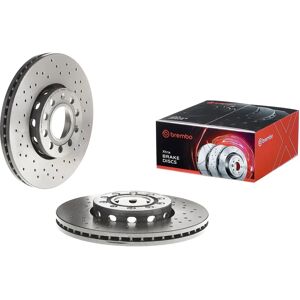 BREMBO Malli 09.5745.2X - Rei'itetty / Venttiilinen jarrulevy BREMBO Malli 09.5745.2X - Rei'itetty / Venttiilinen jarrulevy