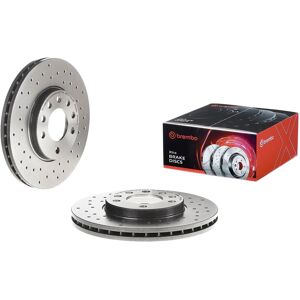 BREMBO Jarrulevy - Korkealaatuinen rei'itetty ja ilmastoitu BREMBO Jarrulevy - Korkealaatuinen rei'itetty ja ilmastoitu