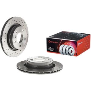 BREMBO Model 09.7702.1X - Perforated and Vented Brake Disc BREMBO Model 09.7702.1X - Perforated and Vented Brake Disc