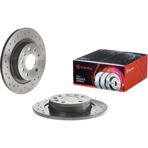 BREMBO Jarrulevy - Tylppä, 278mm, päällystetty BREMBO Jarrulevy - Tylppä, 278mm, päällystetty