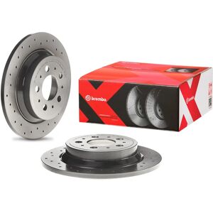 BREMBO jarrulevy - Porattu, 288mm, Volvo yhteensopiva BREMBO jarrulevy - Porattu, 288mm, Volvo yhteensopiva