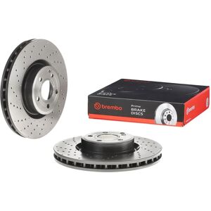 BREMBO Disco de freno recubierto 342mm 5 perforado ventilado - Disco de freno BREMBO Disco de freno recubierto 342mm 5 perforado ventilado - Disco de freno