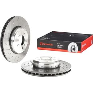 Brembo jarrulevy - Kaksiosainen, ilmastoitu ja uritettu 370mm Brembo jarrulevy - Kaksiosainen, ilmastoitu ja uritettu 370mm