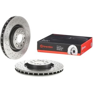 BREMBO Suojakiekko Honda Civic - 350mm/32mm rei'itetty/ilmanen BREMBO Suojakiekko Honda Civic - 350mm/32mm rei'itetty/ilmanen