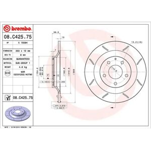 BREMBO Mazda CX-5 CX-30 - Jarrulevy BREMBO Mazda CX-5 CX-30 - Jarrulevy
