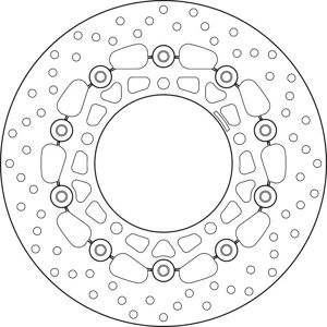 Disque de frein BREMBO Serie Oro - Flottant Disque de frein BREMBO Serie Oro - Flottant