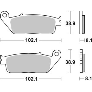 BREMBO 07HO30LA OEM jarrupaloja - jarruosat BREMBO 07HO30LA OEM jarrupaloja - jarruosat