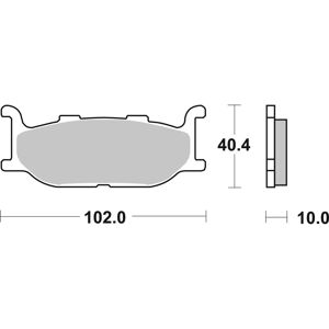 Brembo S.p.A. Carbon Keramische Wegrijblokken - 07YA2709 Brembo S.p.A. Carbon Keramische Wegrijblokken - 07YA2709