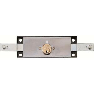 ISEO - Modèle 641/010 - Serrure centrale pour volet roulant avec cylindre fixe ISEO - Modèle 641/010 - Serrure centrale pour volet roulant avec cylindre fixe