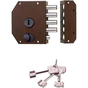 Cerradura de Seguridad Iseo para Sobreponer - 911-105Df-D - Mano derecha Cerradura de Seguridad Iseo para Sobreponer - 911-105Df-D - Mano derecha
