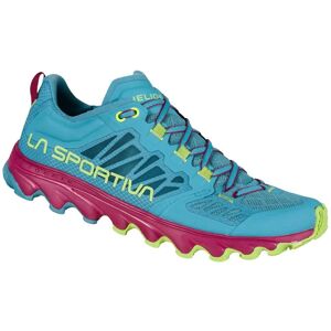 La Sportiva Helios III Topaz/Red Plum - Chaussures de course - Publicité La Sportiva Helios III Topaz/Red Plum - Chaussures de course - Publicité