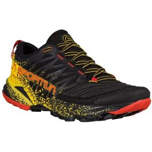 La Sportiva Akasha II Trail Running Shoes - Black/Yellow - Men La Sportiva Akasha II Trail Running Shoes - Black/Yellow - Men