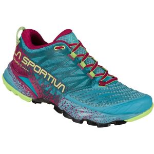 Chaussures de trail La Sportiva Akasha II Topaz/Red Plum - Chaussures - Publicité Chaussures de trail La Sportiva Akasha II Topaz/Red Plum - Chaussures - Publicité