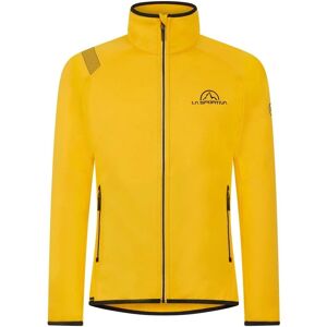 Žlutá fleece bunda La Sportiva - Plný zip Žlutá fleece bunda La Sportiva - Plný zip