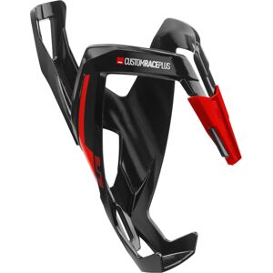 Elite Custom Race Plus Bottle Cage - Black/Red Elite Custom Race Plus Bottle Cage - Black/Red