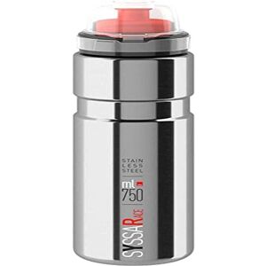 Elite Syssa Race 750ml Fahrradflasche - Silber Elite Syssa Race 750ml Fahrradflasche - Silber