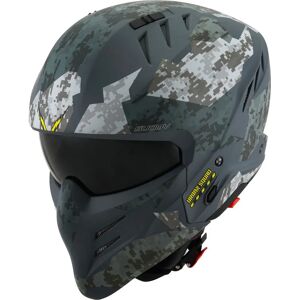 Casque Moto Urban Squad Camouflage Gris Suomy - Publicité Casque Moto Urban Squad Camouflage Gris Suomy - Publicité