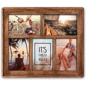 Zep BM546 Fotolijst - 5 Foto's, Hout, Bruin Zep BM546 Fotolijst - 5 Foto's, Hout, Bruin