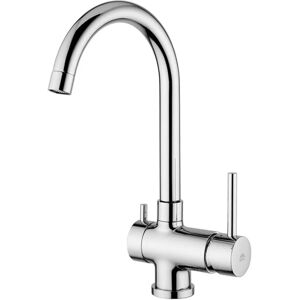 Paffoni Modelo SK190CR Cromo - Grifo de cocina 3 vías con agua purificada y rotación de 360° Paffoni Modelo SK190CR Cromo - Grifo de cocina 3 vías con agua purificada y rotación de 360°