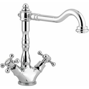 Paffoni - Grifo de Cocina - Boca Ajustable 210mm - Estilo Vintage - Garantía 5 Años Paffoni - Grifo de Cocina - Boca Ajustable 210mm - Estilo Vintage - Garantía 5 Años