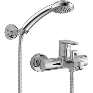 Paffoni Green Mixer exterior pentru baie cu comutator și teledușcă Paffoni Green Mixer exterior pentru baie cu comutator și teledușcă