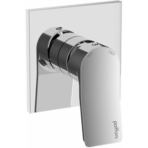Paffoni - Mezclador de ducha empotrado - 1 salida - Placa cuadrada de acero inoxidable - Latón y acero inoxidable - Garantía 5 años Paffoni - Mezclador de ducha empotrado - 1 salida - Placa cuadrada de acero inoxidable - Latón y acero inoxidable - Garantía 5 años