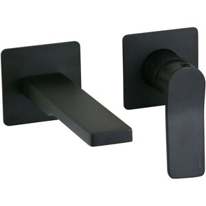 Mixer pentru baie montat pe perete - 150mm - Negru mat Mixer pentru baie montat pe perete - 150mm - Negru mat