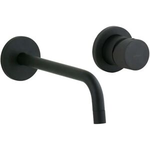 Amestecător de perete Paffoni - 178mm duză - Negru mat - Amestecător Amestecător de perete Paffoni - 178mm duză - Negru mat - Amestecător