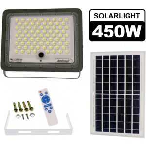 Trade Shop Projecteur LED Solaire 450W avec Caméra - Publicité Trade Shop Projecteur LED Solaire 450W avec Caméra - Publicité