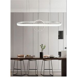 Luce pendente LED moderna bianca ovale 54W LP-30B Luce pendente LED moderna bianca ovale 54W LP-30B