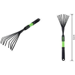 Trade Shop Rastrello foglie - 53cm - Resistente & Ergonomico Trade Shop Rastrello foglie - 53cm - Resistente & Ergonomico