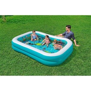 Trade Shop - Piscina Inflable Rectangular - 262x175x51cm Trade Shop - Piscina Inflable Rectangular - 262x175x51cm