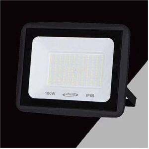 Trade Shop Projecteur LED - 100W, 9000lm, Noir, IP65, 90° - Projecteur LED - Publicité Trade Shop Projecteur LED - 100W, 9000lm, Noir, IP65, 90° - Projecteur LED - Publicité