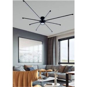 Trade Shop Traesio - Decken-LED-Lampe - Modernes Schwarzlicht 43W Trade Shop Traesio - Decken-LED-Lampe - Modernes Schwarzlicht 43W