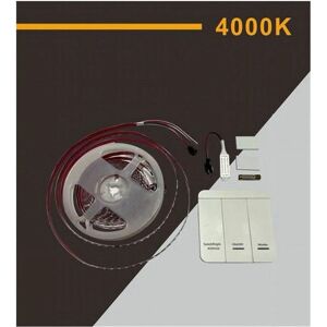 Trade Shop Tira LED 2835 - Flexible, 24V, 5m, Blanco Natural Trade Shop Tira LED 2835 - Flexible, 24V, 5m, Blanco Natural