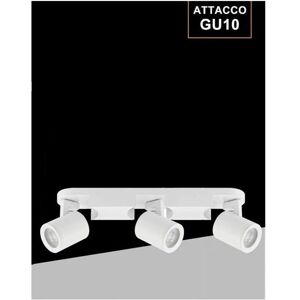 Trade Shop Trade Shop - Lámpara de Pared Ajustable con 3 Difusores Trade Shop Trade Shop - Lámpara de Pared Ajustable con 3 Difusores
