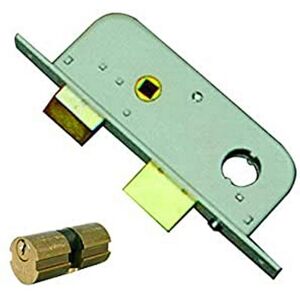 WELKA - Gate Lock for 2 Bolts, 30mm Entry - Steel, Reversible WELKA - Gate Lock for 2 Bolts, 30mm Entry - Steel, Reversible