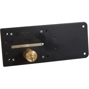 WELKA - Serratura in Acciaio 012 Modello - Finitura Nera - Serratura per Porte in Legno WELKA - Serratura in Acciaio 012 Modello - Finitura Nera - Serratura per Porte in Legno
