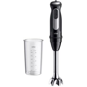 Braun MQ55307 M - Negru, Argintiu - Blender de Mână Braun MQ55307 M - Negru, Argintiu - Blender de Mână