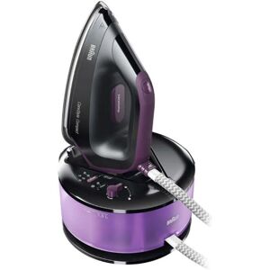 Braun IS 2144 BK - violet - centrale vapeur - Publicité Braun IS 2144 BK - violet - centrale vapeur - Publicité