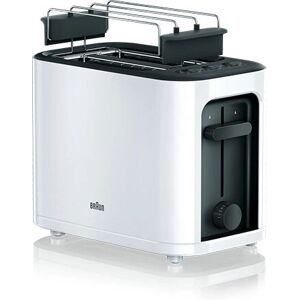 Braun HT3000WH - Schwarz, Weiß - Toaster Braun HT3000WH - Schwarz, Weiß - Toaster