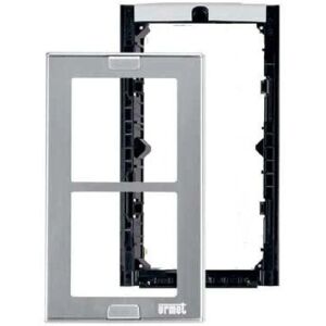 URMET 1148/62 Aluminiumsramme til 2 Moduler - Video Intercom URMET 1148/62 Aluminiumsramme til 2 Moduler - Video Intercom