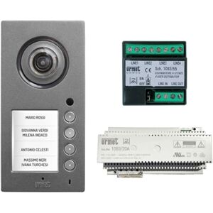 Système d'interphonie vidéo URMET 1784/700 - 4 utilisateurs - Publicité Système d'interphonie vidéo URMET 1784/700 - 4 utilisateurs - Publicité